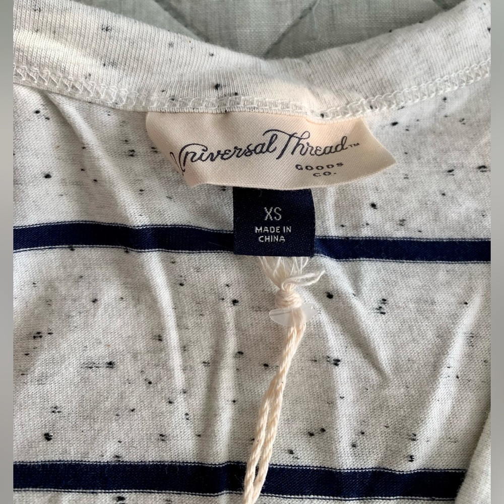 NWT- Universal Thread Striped Tank - Picture 3 of 7